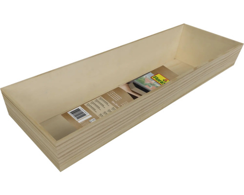 Obdélníkový truhlík na květiny ze dřeva