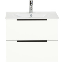 Skříňka pod umyvadlo se dvěma zásuvkami a baterií