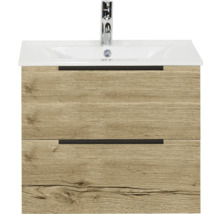 Skříňka pod umyvadlo s umyvadlem a baterií