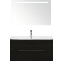 Umyvadlová sestava se zrcadlem a spodní skříňkou