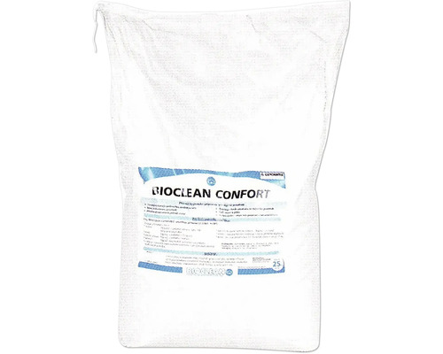 Přípravek pro stáje a kurníky Bioclean Confort přírodní dezinfekční a vysoušecí 25 kg Čisticí prostředek Bioclean Confort v balení o hmotnosti 25 kilogramů