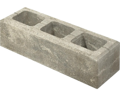 Betonový plot Rivago prodloužený kámen 60x20x16 cm šedohnědý Betonový plot Rivago prodloužený kámen 60x20x16 cm šedohnědý