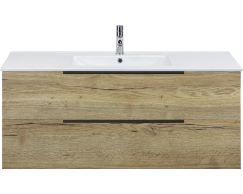 Skříňka pod umyvadlo s umyvadlem a baterií