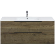 Skříňka pod umyvadlo s umyvadlem a dvěma zásuvkami