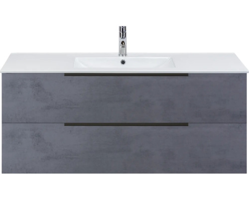 Skříňka pod umyvadlo s umyvadlem a vodovodní baterií