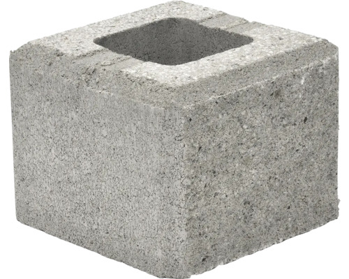 Betonový plot Alfa Block 20x20x15 cm HX 3/20/2BF bílošedý