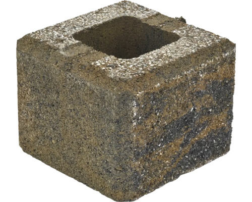 Betonový plot Alfa Block 20x20x15 cm HX 3/20/BF gobi