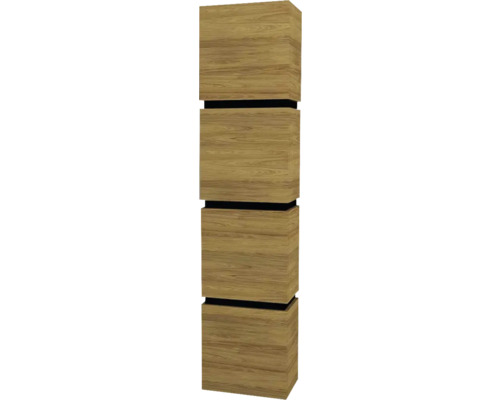 Koupelnová skříňka vysoká Devo Viva 2.0 levá ořechovec přírodní 40 x 170 x 26 cm VV2-S4D3SL40x26-P71 Koupelnová skříňka vysoká Devo Viva 2.0 levá ořechovec přírodní 40 x 170 x 26 cm VV2-S4D3SL40x26-P71
