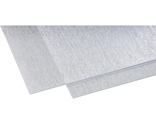 Plexisklo GUTTA polystyrol 1000 x 500 x 2,5 mm kůra, čiré Šedá, obdélníková izolační deska