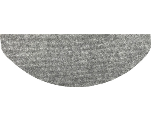 Půlkruhový koberec z textilního materiálu