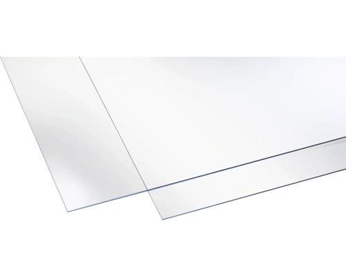 Plexisklo GUTTA polystyrol 1000 x 1000 x 2,5 mm hladké, čiré Průhledná plastová deska