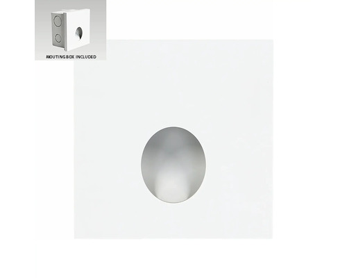 LED zápustné osvětlení Luxera STEP LIGHT 1W 50lm bílé