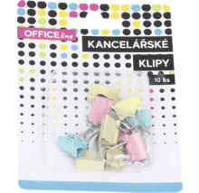Balení deseti kancelářských sponek