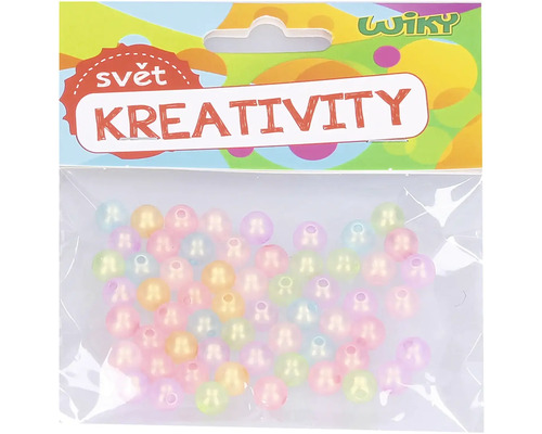 Balení s barevnými korálky pro kutily