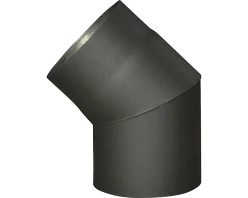 Koleno kouřové 180mm/45st.t.1,5mm ČER