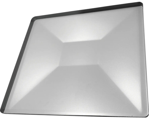 Čtvercová LED stropní vložka s černým rámem