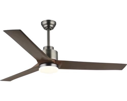 Stropní ventilátor se třemi lopatkami a integrovanou lampou