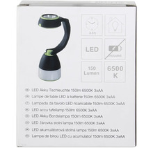 Balení LED akumulátorové stolní lampy s 150 lumeny a 6500 Kelviny