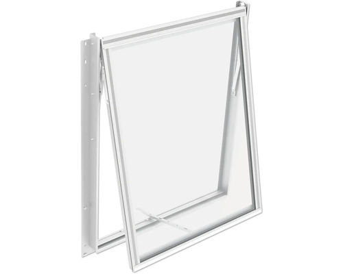 Sklepní okno s výklopnou funkcí a rámem