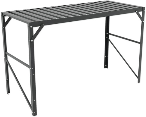 Ocelový regál pro těžké náklady s policemi