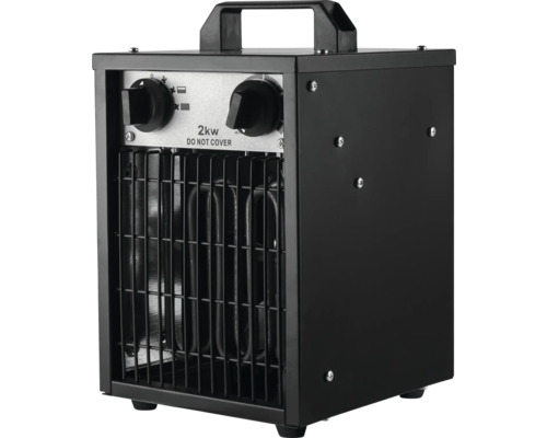 Elektrický ohřívač s výkonem 2 kilowatty a držadlem