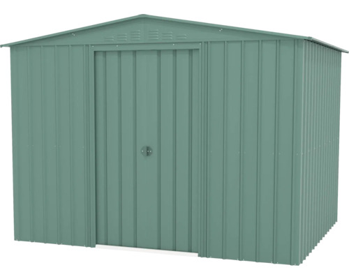 Kovový zahradní domek s dveřmi