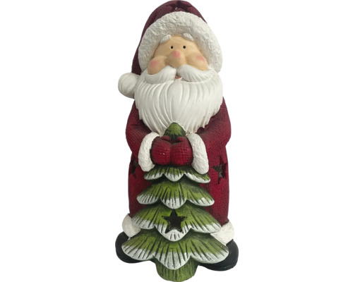 Figurka Santa Clause s vánočním stromkem