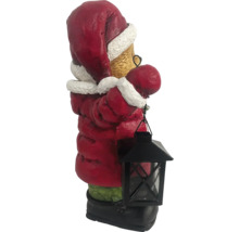 Dekorativní figurka Santa Clause s lucernou jako slavnostní dekorace