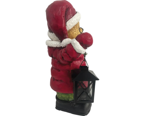 Dekorativní figurka Santa Clause s lucernou jako slavnostní dekorace