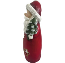 Figurka Santa Clause se stromem a hvězdami