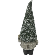 Zahradní trpaslík s kloboukem z listů