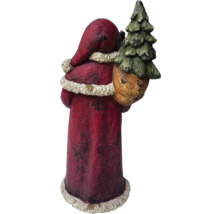 Figurka Santa Clause se stromem v pytli
