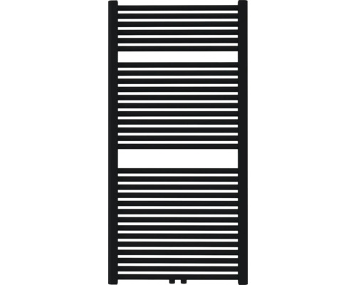 Designové topné těleso ROTHEIGNER teplá voda kombinovaný provoz 1215 x 600 x 35 mm připojení 1 dole uprostřed