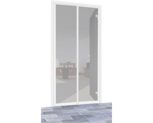 Dveře sítě proti hmyzu v rámu dveří