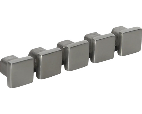 Řada čtvercových nábytkových knoflíků