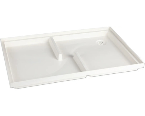 Vanička pro rohože 100x50x7 cm bez vložky Akrylátová sprchová vanička s odtokem