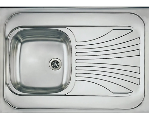 Nerezový dřez ALVEUS Classic 30 LX satin 800x600x0,6 mm 1073829