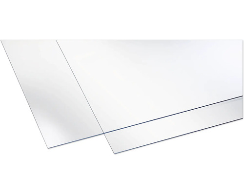 Plexisklo GUTTA polystyrol 1000 x 1000 x 5 mm hladké, čiré Průhledné polykarbonátové desky pro kutily