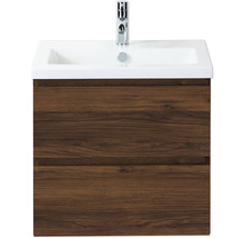 Skříňka pod umyvadlo se dvěma zásuvkami a umyvadlem na desku