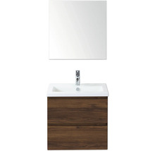 Umyvadlo se skříňkou, umyvadlem, baterií a zrcadlem