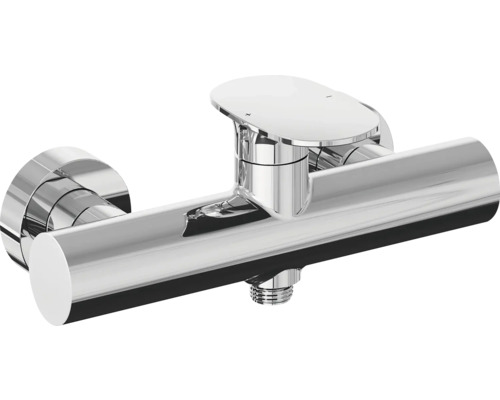 Nástěnná baterie do koupelny z chromu