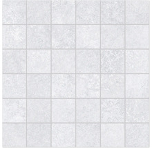 Vzor dlaždic se čtvercovými, světlými dlaždicemi a spárami