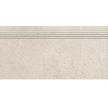 Keramická dlaždice s rýhovaným povrchem pro schody