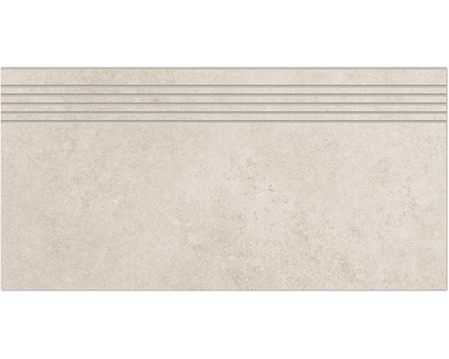 Keramická dlaždice s rýhovaným povrchem pro schody