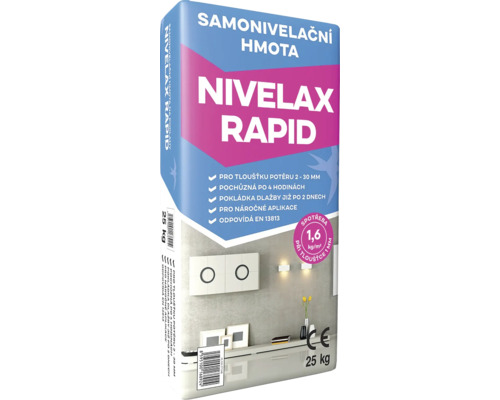 Samonivelační hmota Den Braven Rapid 25 kg