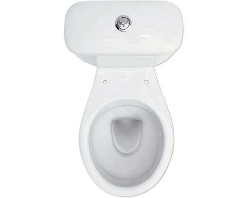 Snímek toalety se splachovací nádrží shora