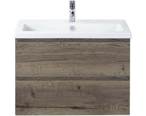 Skříňka pod umyvadlo s umyvadlem a baterií