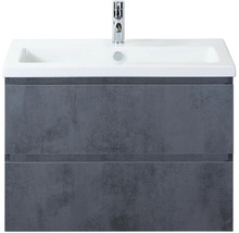 Skříňka pod umyvadlo s umyvadlem a vodovodní baterií