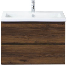 Skříňka pod umyvadlo se dvěma zásuvkami a umyvadlem na desku