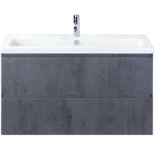 Skříňka pod umyvadlo s umyvadlem a vodovodní baterií